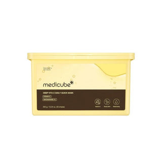 Set Medicube Deep Vita C Maschera illuminante in tessuto per il viso 30 pezzi 350 g