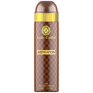 Louis Cardin Aspiration , Deodorante Spray, Per Uomo, 200 ml