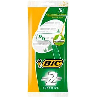 Bic Kertakäyttöinen partaterä Sensitive 2 terää 1 pakkaus, jossa 5 terää 