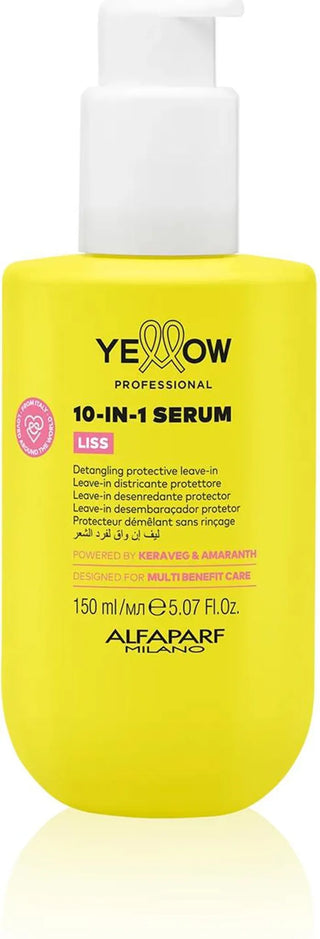 Alfaparf Yellow Liss Siero Leave-In 150ml — Siero leave-in per capelli