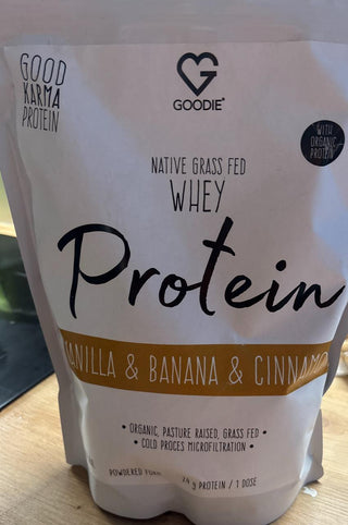 Goodie GrassFed Native Whey Protein - Vanilla 1000 g