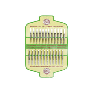 Mausereco soligen inox assortita 78 mm retta/obliqua