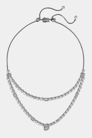 Jvd Collana Argento Con Zirconi SVLN0538XK4BI45 — Collana