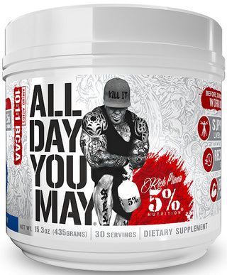 5% Nutrition AllDayYouMay Legendary Series Lampone Blu 435 g — Nahrungsergänzungsmittel