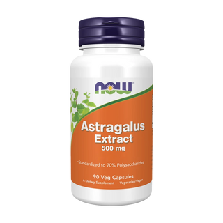 Now Foods Estratto di astragalo 500 mg 90 capsule vegetali — Complément alimentaire