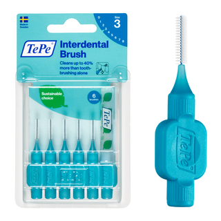 TePe scovolino interdentale 25 pezzi 0,6 mm