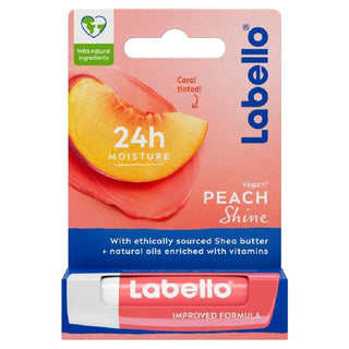 Labello Peach Shine 4.8 g — Balsamo Labbra