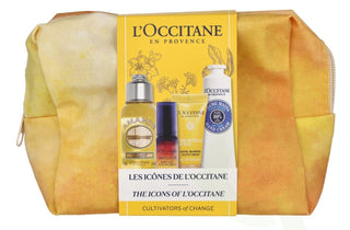 Set L'occitane Immortelle Serum 5ml Divine Creme Shower Oil 75ml @ 