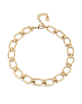 Troli Collana Placcata Oro Con Zirconi Po/Sp04571A — Collana