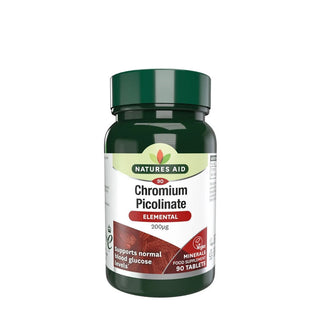 Natures Aid Cromo Picolinato 200 mcg 90정 — 건강기능식품