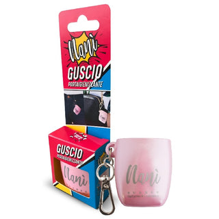 Nani Guscio Rosa Portachiavi X Igienizzante — Portachiavi igienizzante