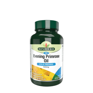 Natures Aid Olio di Enotera 1000 mg 90 capsule molli — Ravintolisä