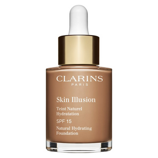 Clarins Skin Illusion SPF 15 (natürliche feuchtigkeitsspendende Grundierung) 30 ml – Farbton: 112,3 Sandelholz