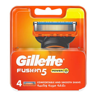 Gillette Fusion Power Lame di ricambio 4 pezzi — Ricambi rasoio