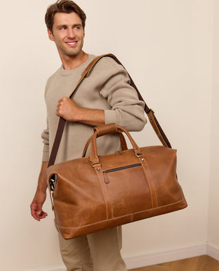 Segali Borsa Da Viaggio In Pelle — Borsa da viaggio