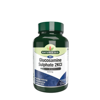 Natures Aid Glukosamiinisulfaatti 1500 mg 90 tablettia — Ravintolisä