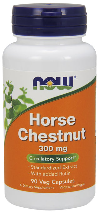Now Foods Ippocastano 300 mg 90 vegetabilske kapsler — Kosttilskudd