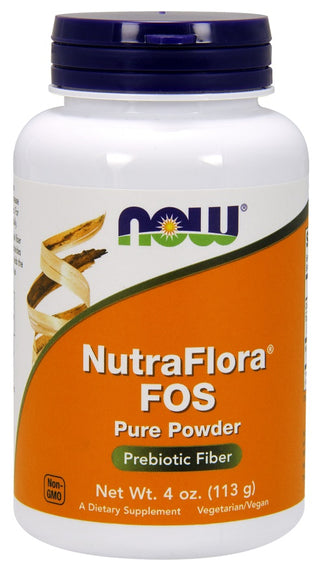 Now Foods NutraFlora Fos Pulver 113 g — Pulvertilskudd