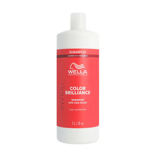 Wella Shampoo Invigo Color Brilliance - shampoo para cabelos grossos e coloridos 1000ml