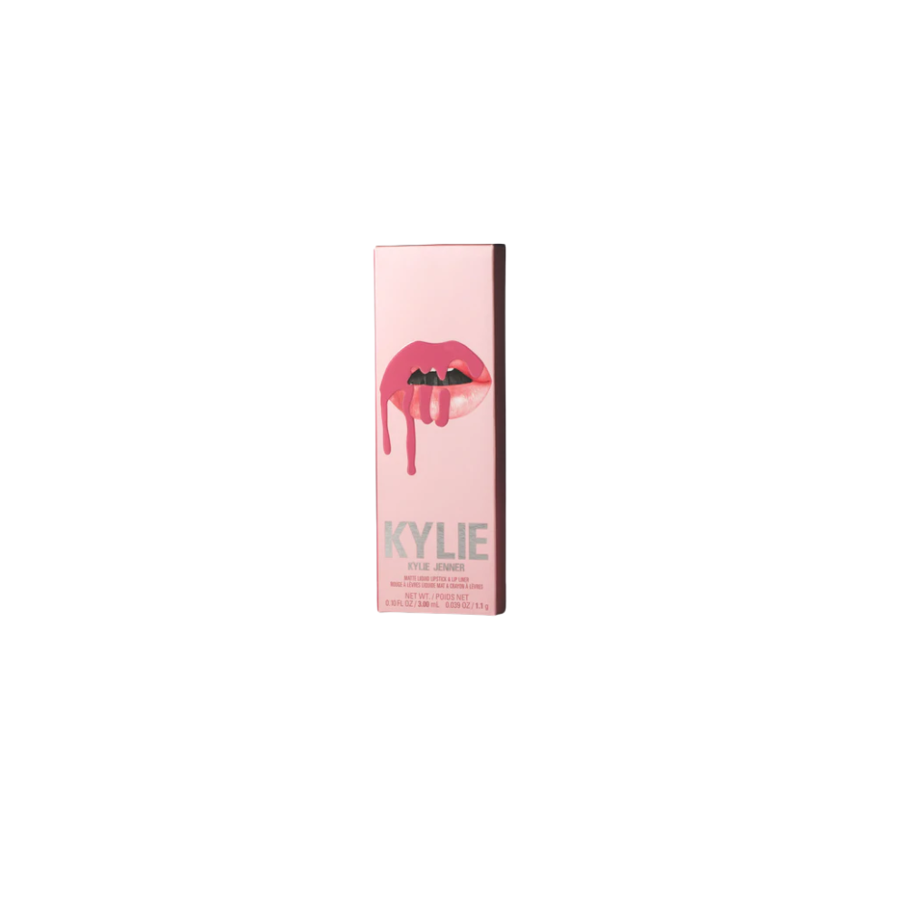 Kylie cosmetics Zestaw matowej szminki w płynie + kredki do ust Odcień: 300 Koko K