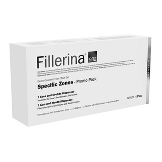Set Labo: Fillerina 932 Specific Areas Grade 4 Plus Local Treatment Cream Volumizing Hyaluronic Acid Lips 7 ml + Fillerina 932 Specific Areas Grade 4 Plus Anti-Wrinkle Local Treatment Cream Day & Night Eyes & Eyelids 15 ml