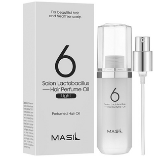 MASIL 6 Salon Lactobacillus Aceite capilar ligero nutritivo e hidratante perfumado 66 ml