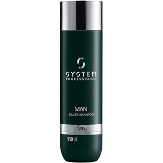 System professional Purple shampoo da uomo Man (Silver Shampoo) 250 ml
