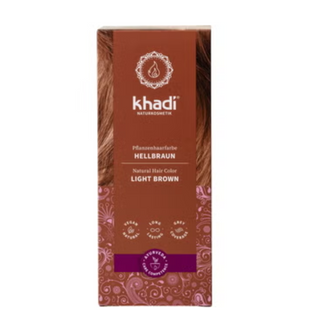 Khadi Castano Chiaro 100 g — Tinta Vegetale Capelli