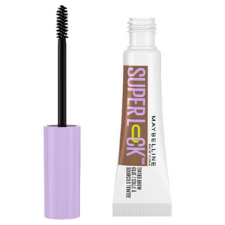 Maybelline スーパーロック アイブロウジェル（ティンテッド）8g - 色：ミディアムブラウン