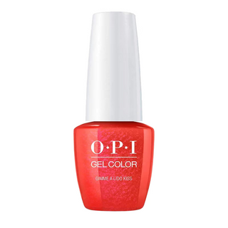 Opi Oja semipermanentă GelColor 15 ml - Nuanță: Gimme a Lido Kiss