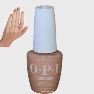 Opi طلاء أظافر جل كولور 15 مل - الألوان: Worth إلى بيني الجميلة