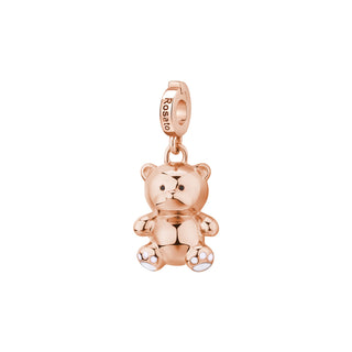 Rosato Ciondolo Bronzo Teddy Bear Storie Rz027 — Ciondolo