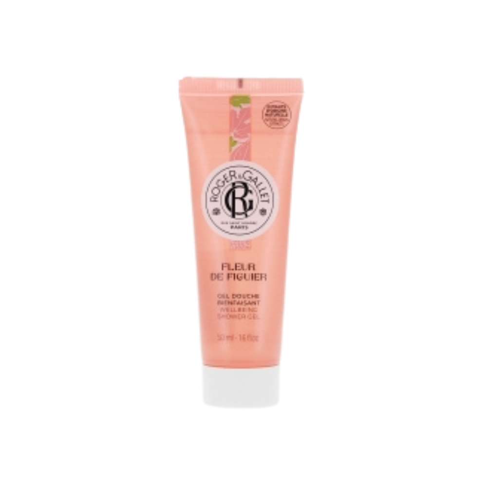 Roger & Gallet Άνθος σύκου, χαλαρωτικό, αφρόλουτρο, για όλους τους τύπους δέρματος, 50 ml