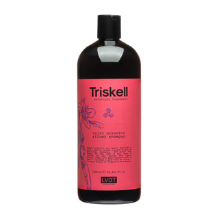 Color preserve silver shampoo 1000ml triskell nuova botanical treatment
