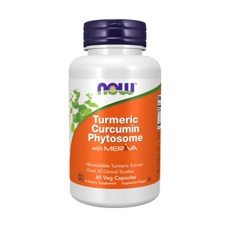 Now Foods Curcumina fitosoma 60 vegetabilske kapsler — Kosttilskudd