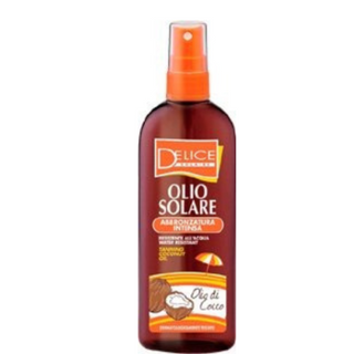 Delice solaire Olio Solare Spray Abbronzatura Intensa Cocco 150 Ml