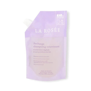 La Rosée Ricarica Shampoo Nutriente alla Cheratina Vegetale e Proteine del Grano 400ml — Shampoo