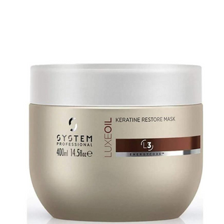 Mask System Professional LuxeOil Keratin Restore 400 ml