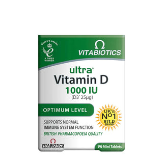 Vitabiotics Ultra Vitamin D 1000 IU 96片 — 营养补充剂