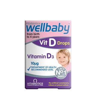 Vitabiotics Wellbaby Vitamin D Drops 30 ml — 补充剂