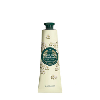 The Body Shop Crema mani tè bianco e sambuco 30 ml — Handkräm