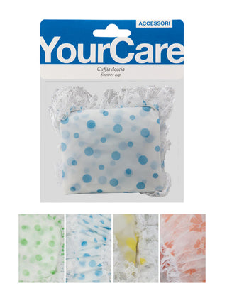 Your Care シャワーキャップ レース付き コレクション — シャワーキャップ