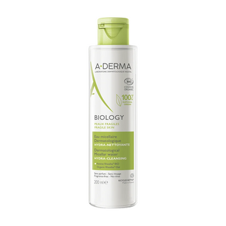 A-derma Biology , Idratante, Acqua Micellare, Tutti i tipi di pelle, 200 ml