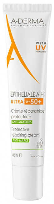 Protective and renewing cream SPF 50+ Epitheliale A.H Ultra (Protective Repairing Cream) 40 ml