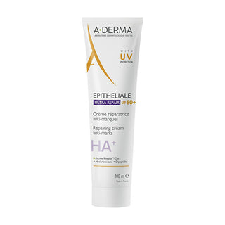 A-Derma Crema Rigenerante Spf 50 Epitheliale Ultra Repair (Crema Riparatrice Anti-Segni) - Volume: 40 Ml