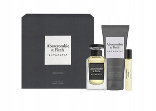 Abercrombie & Fitch Authentic Man - Edt 100 Ml + Gel Doccia 200 Ml + Edt 15 Ml