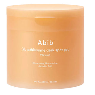 Abib Dischetti Tonificanti Schiarenti Per Macchie Pigmentarie Vita Touch (Glutathiosome Dark Spot Pad) 60 Pezzi