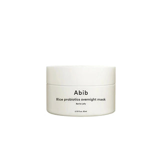 Abib Maschera Viso Notturna Con Probiotici Barrier Jelly Rice Probiotics (Maschera Notturna) 80 Ml