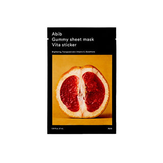 Abib Maschera Illuminante In Tessuto Vita Sticker (Maschera In Tessuto Gommosa) 27 Ml