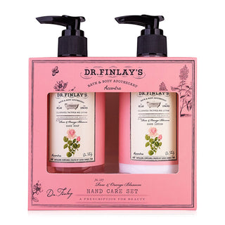 Accentra Dr. Finlay`s Rose & Orange Blossom Hand Care Pump Set regalo